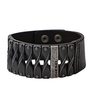 DIESEL Lederarmband Herren