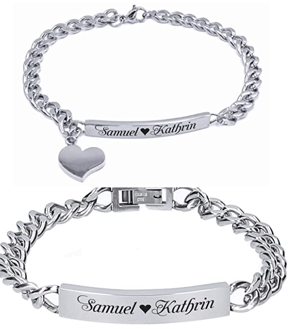 Hochwertige Partnerarmbänder aus Leder, Edelstein oder Edelstahl